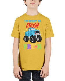 Ready to Crush PreK Monster 720# - prek headstart - Youth Tee Unisex
