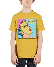 Relax 1013# - art pop art - Youth Tee Unisex