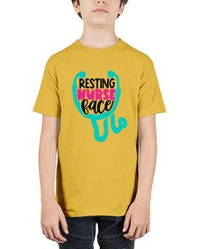 Resting Nurse Face Style Style 1355# - nurse - Youth Tee Unisex