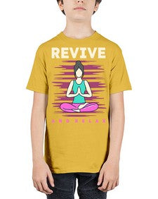 Revive and Relax 500# - yoga - Youth Tee Unisex