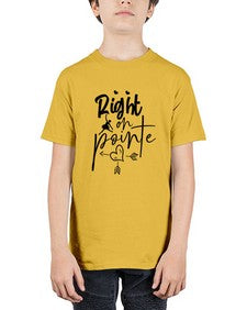 Right on pointe 181# - ballet - Youth Tee Unisex