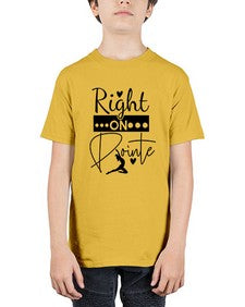 Right on pointe 182# - ballet - Youth Tee Unisex