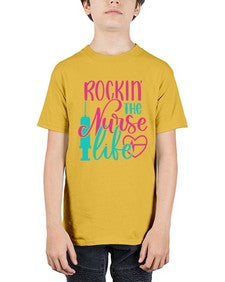 Rockin The Nurse Life Style Style 1358# - nurse - Youth Tee Unisex