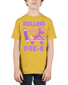 Rolling into PreK 788# - prek headstart - Youth Tee Unisex