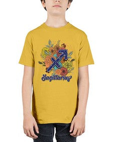 Sagittarius 130# - sagittarius - Youth Tee Unisex