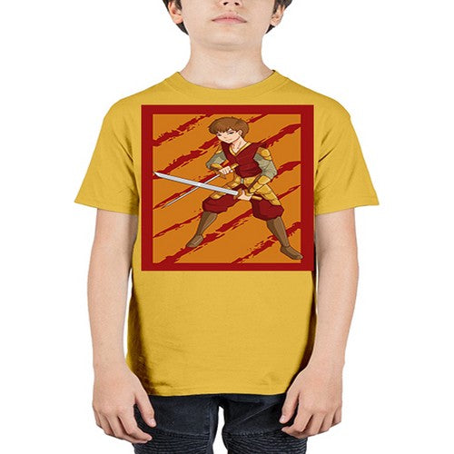 Samurai boy 95# - anime - Youth Tee Unisex