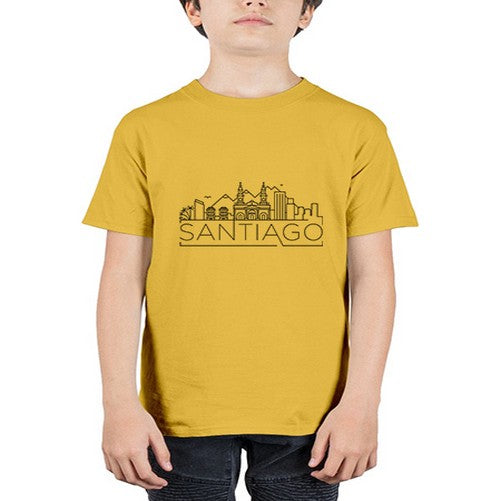 Santiago Minimal Skyline 1794# - cities - Youth Tee Unisex