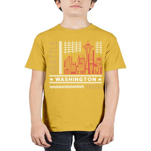 Seattle 1809# - cities - Youth Tee Unisex