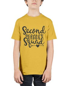Second Grade Squad 832# - second grade - Youth Tee Unisex