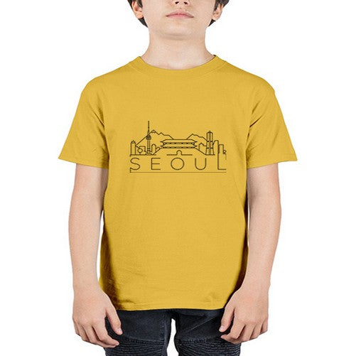 Seoul Minimal Skyline 1812# - cities - Youth Tee Unisex
