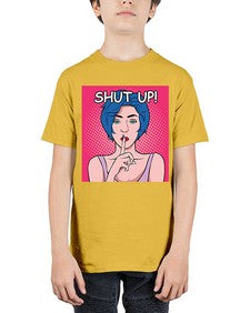 Shut Up 1044# - art pop art - Youth Tee Unisex