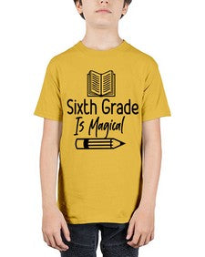 Sixth Grade Is Magical 880# - sixth grade - Youth Tee Unisex