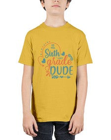 Sixth grade dude 877# - sixth grade - Youth Tee Unisex