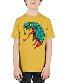 Snake 227# - cartoon animals - Youth Tee Unisex