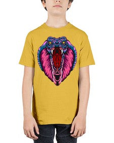 Snake 231# - cartoon animals - Youth Tee Unisex
