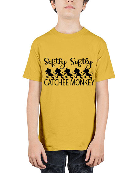 Softly softly catcher monkey  - monkey - Youth Tee Unisex