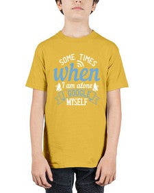 Some times when I am alone I Google myself 58# - internet - Youth Tee Unisex