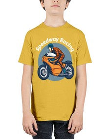 Speedway racing 64# - motorcycle - Youth Tee Unisex