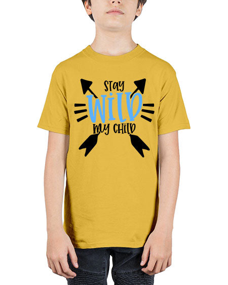 Stay Wild My Child Style 449# - baby - Youth Tee Unisex