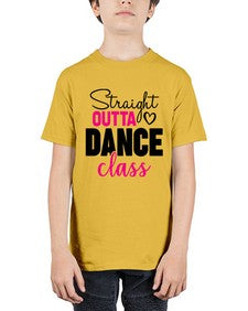 Straight outta dance class 189# - ballet - Youth Tee Unisex