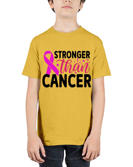Stronger Than Cancer 6# - breast cancer - Youth Tee Unisex