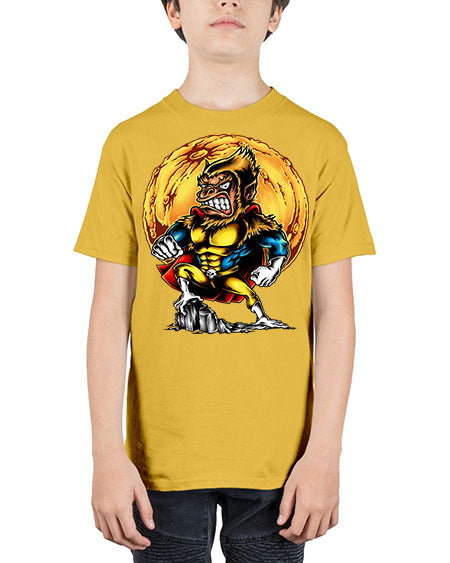 Super Monkey - Files - monkey - Youth Tee Unisex