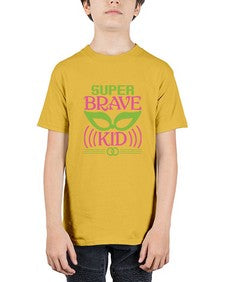 Super brave kid 239# - cartoon super hero - Youth Tee Unisex
