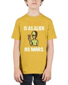 Texas is as alien as mars 39# - ufo - Youth Tee Unisex