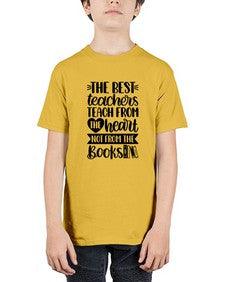The Best Teachers Teach Style 1504# - teacher - Youth Tee Unisex