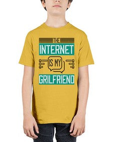 The Internet is my grilfriend 49# - internet - Youth Tee Unisex