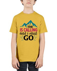 The Is Calling And I Must Go 1620# - tea - Youth Tee Unisex