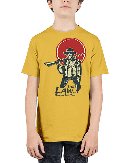 The Law Behind The Suit 1520# - lawyer - Youth Tee Unisex