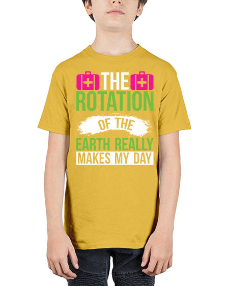 The Rotation Of The Earth Really Makes My Day 7# - nature - Youth Tee Unisex