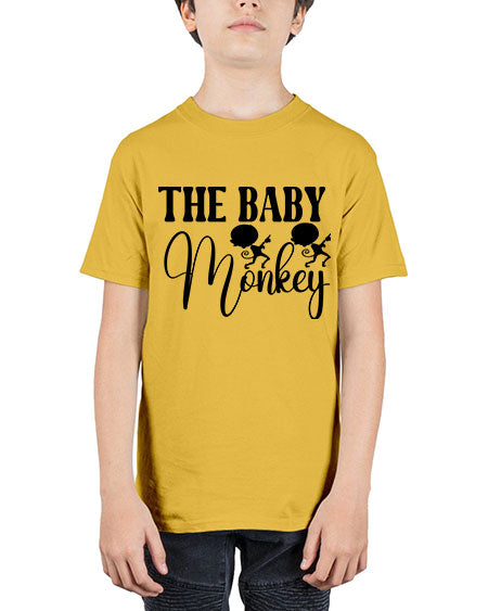 The baby monkey  - monkey - Youth Tee Unisex