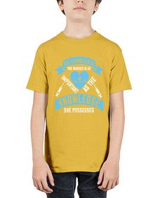The character of the Nurses is as important as the knowledge she possesses Style 1507# - nurse - Youth Tee Unisex