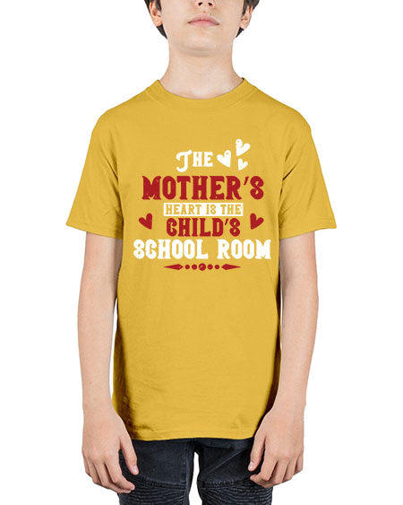 The mother’s heart is the child’s school room Style 221# - kids - Youth Tee Unisex