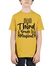 Third Grade Is Magical 961# - third grade - Youth Tee Unisex