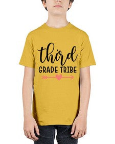 Third Grade Tribe 979# - third grade - Youth Tee Unisex