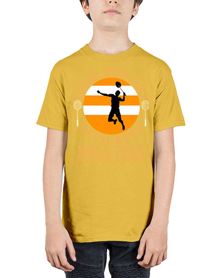Those who play badminton well take decisions quickly 1802# - badminton - Youth Tee Unisex