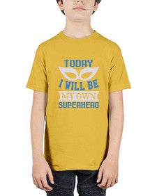 Today i will be my 256# - cartoon super hero - Youth Tee Unisex
