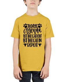 Todays Agenda Let Style 107# - cats - Youth Tee Unisex