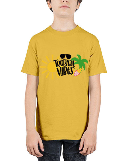 Tropical Vibes Style 9# - summer - Youth Tee Unisex