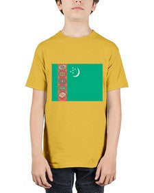 Turkmenistan 2019# - world flags - Youth Tee Unisex