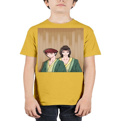 Two man in a hot spring 18# - anime - Youth Tee Unisex