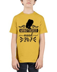 Unbothered mood Style 2# - black girls or women - Youth Tee Unisex