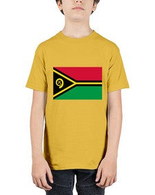 Vanuatu 2052# - world flags - Youth Tee Unisex