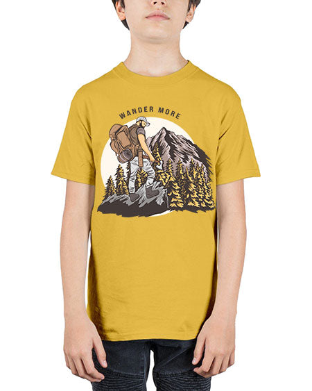 Wander More 3# - nature - Youth Tee Unisex