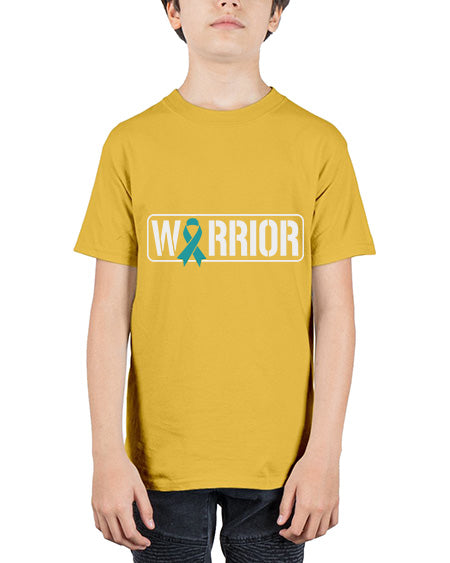 Warrior PTSD Awareness Teal Military 2# - PTSD - Youth Tee Unisex