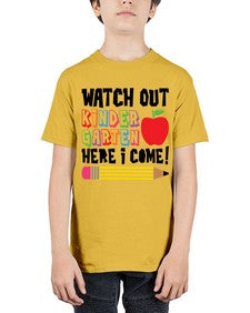 Watch Out Kindergarten 990# - kindergarten - Youth Tee Unisex
