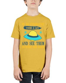 We do stigmatise teens a alot 43# - ufo - Youth Tee Unisex